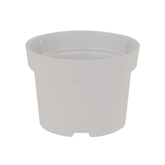 Felton FBL2745 round flower pot in White, 23 × 23 × 18 cm