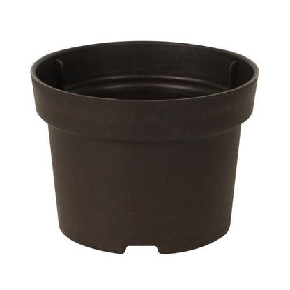 Felton FBL2746 round flower pot in Dark Brown, 28 × 28 × 23 cm