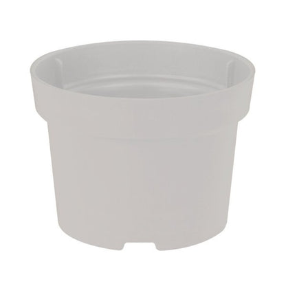 Felton FBL2746 round flower pot in White, 28 × 28 × 23 cm