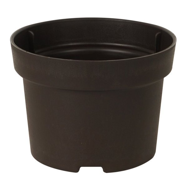 Felton FBL2747 round flower pot in Dark Brown, 34 × 34 × 29 cm