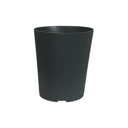 Felton FBL2765 round flower pot in Grey, 26 × 26 × 29.2 cm