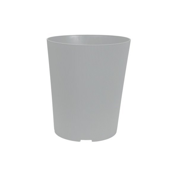 Felton FBL2765 round flower pot in White, 26 × 26 × 29.2 cm