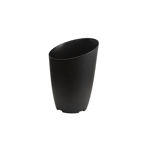 Felton FBL2784 round flower pot in Dark Grey, 19 × 19 × 23 cm