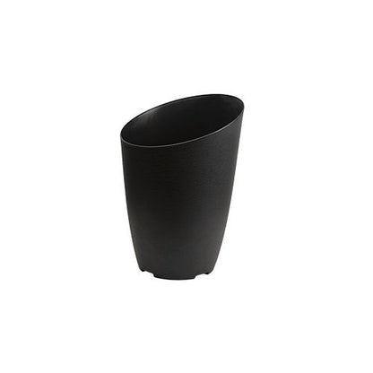 Felton FBL2784 round flower pot in Dark Grey, 19 × 19 × 23 cm