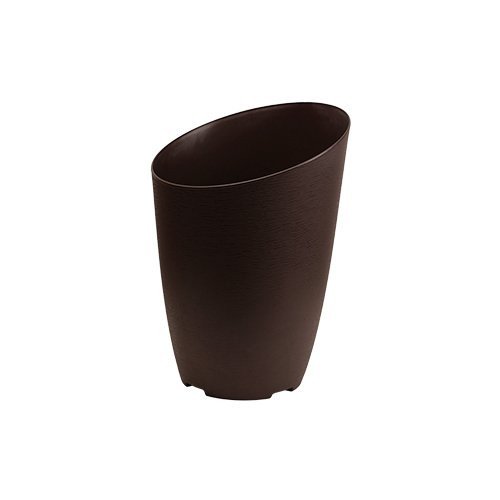 Felton FBL2785 round flower pot in Dark Brown, 26 × 26 × 35 cm