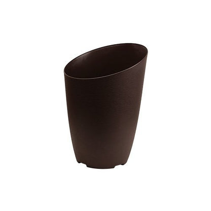 Felton FBL2785 round flower pot in Dark Brown, 26 × 26 × 35 cm