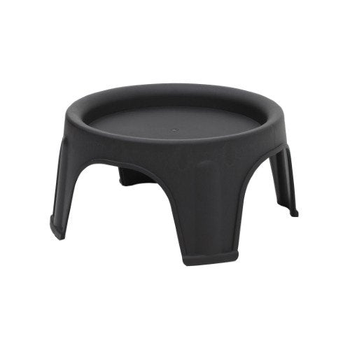 Felton GDN3824B Round Flower Pot Stand, 27.8 × 27.8 × 15.2 cm, Brown