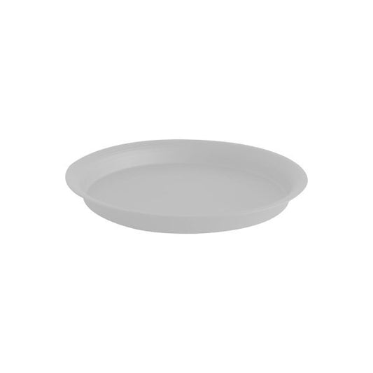 Felton FBL2527 Round Flower Pot Saucer, 16 × 16 × 3.2 cm, White Saucer Only