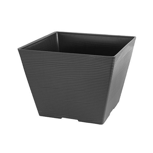 Felton FBL2495 square flower pot in Grey, 55 × 55 × 38 cm