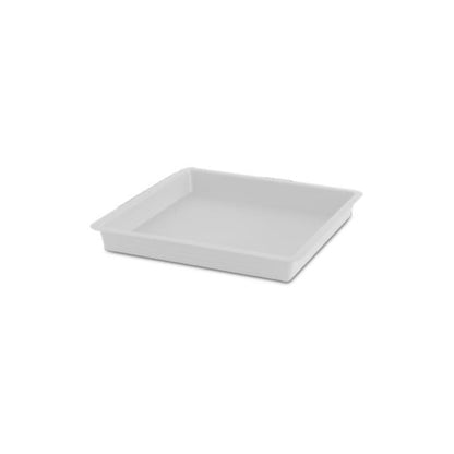 Felton FBL2504 square saucer in White, 19 × 19 × 3.2 cm
