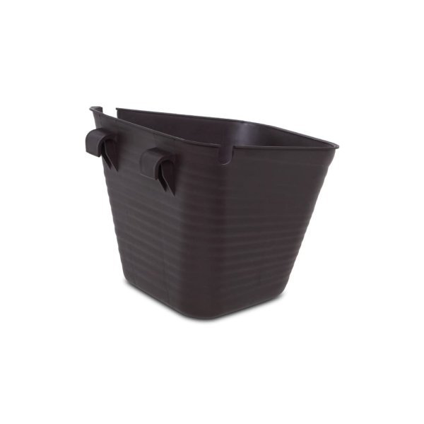 Felton FBL2100 round flower pot in Dark Brown, 20.7 × 22 × 18 cm