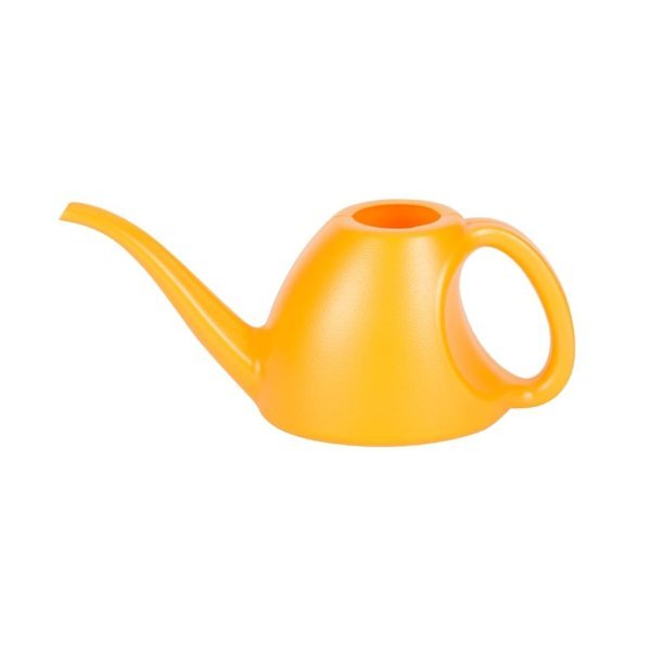 Felton FWC2246 1.8L Plastic Watering Can, 34 × 14 × 14.5 cm, Mustard Yellow