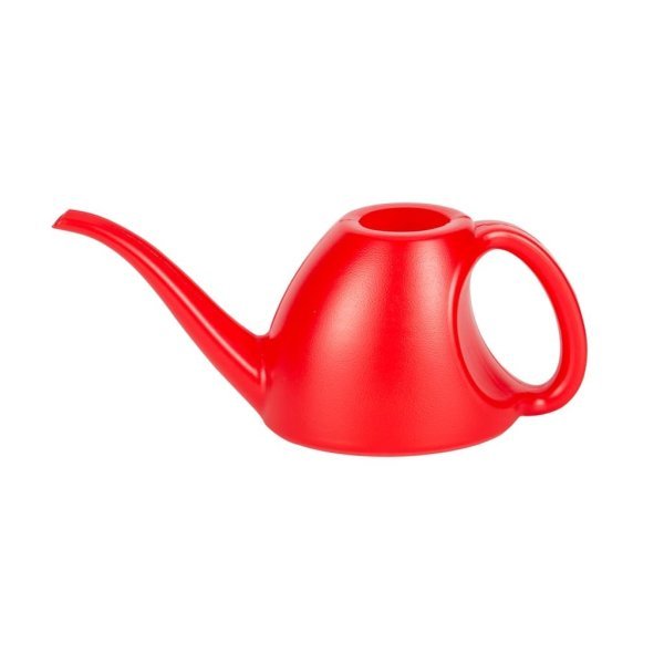 Felton FWC2246 1.8L Plastic Watering Can, 34 × 14 × 14.5 cm, Red