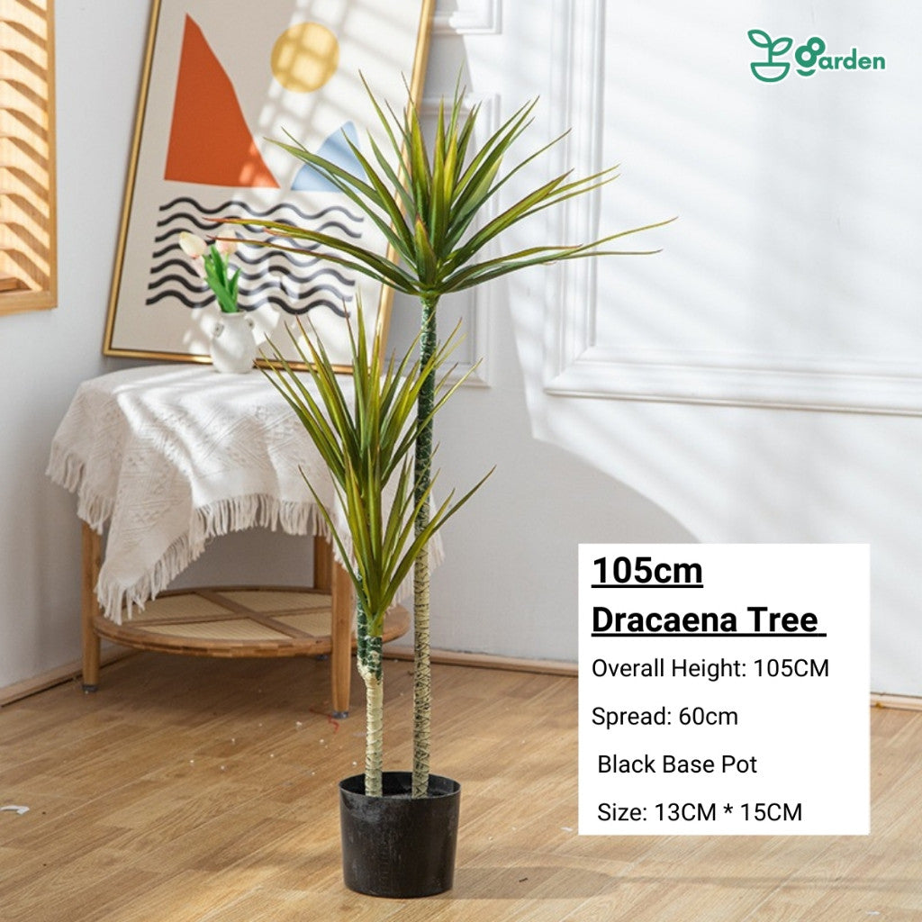 Artificial Indoor Plants & Woven Basket Options – product details view 12