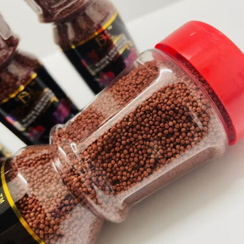 DL Super Premium Colour Enhance Fish Food – pellet detail
