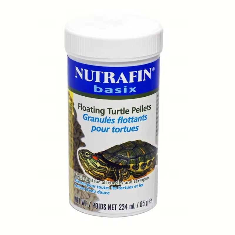 Nutrafin Basix Floating Turtle Pellets – 85 g / 360 g – product photograph