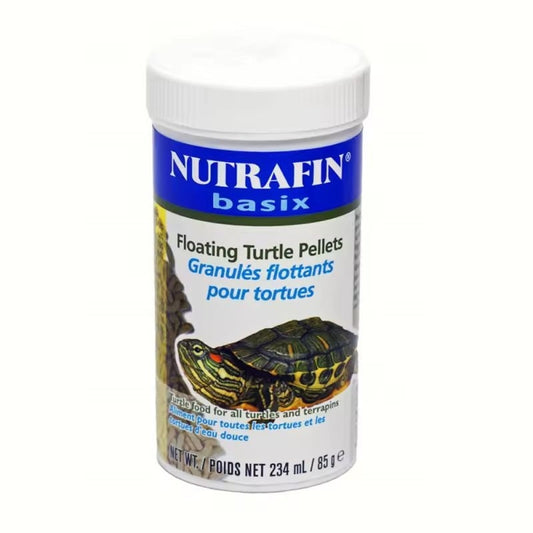 Nutrafin Basix Floating Turtle Pellets – 85 g / 360 g – product photograph