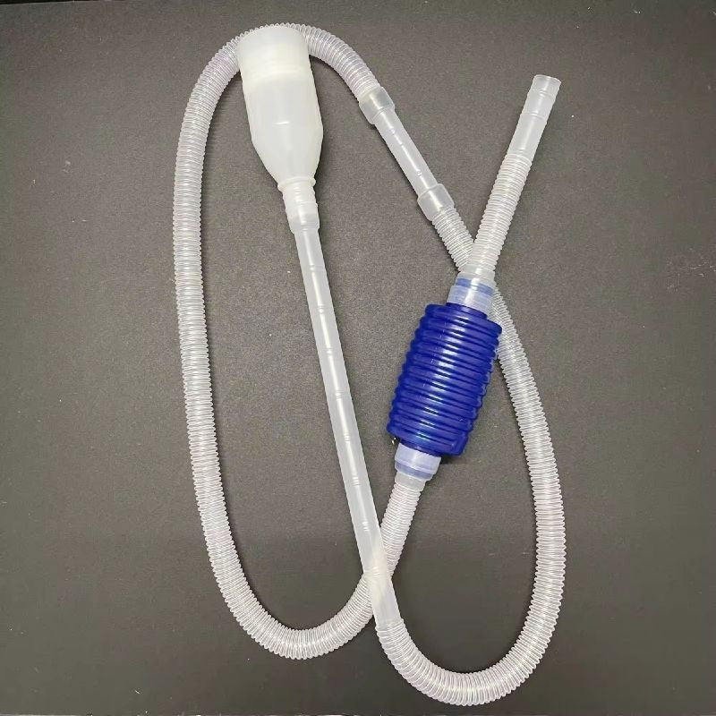 Aquarium Gravel Vacuum & Water-Change Siphon with Hand Pump – complete siphon