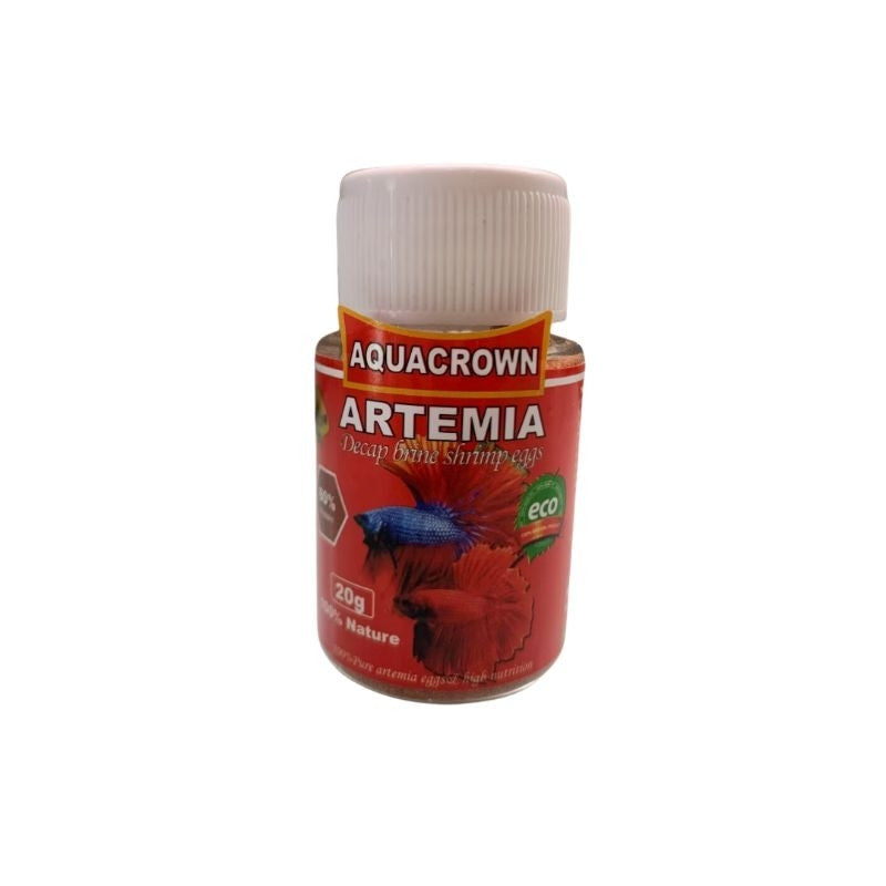 AquaCrown Artemia Decapsulated Brine Shrimp Eggs – bottle front