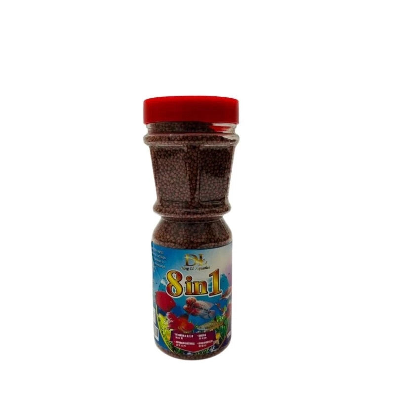 Ding Li 8-in-1 Fish Food – 120 g bottle