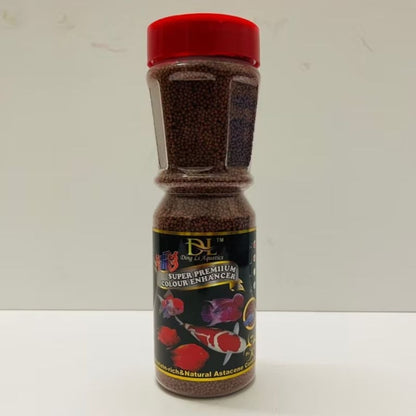 DL Super Premium Colour Enhance Fish Food – large bottle