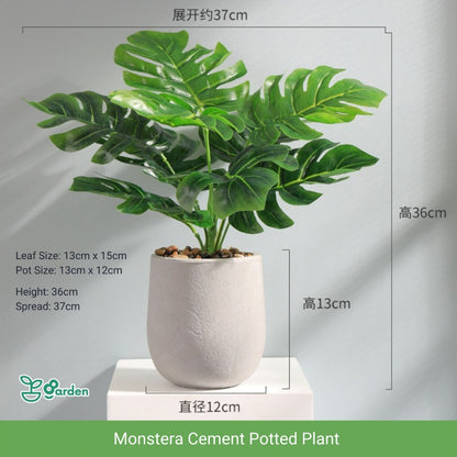 Artificial Indoor Plants & Woven Basket Options – product details view 2