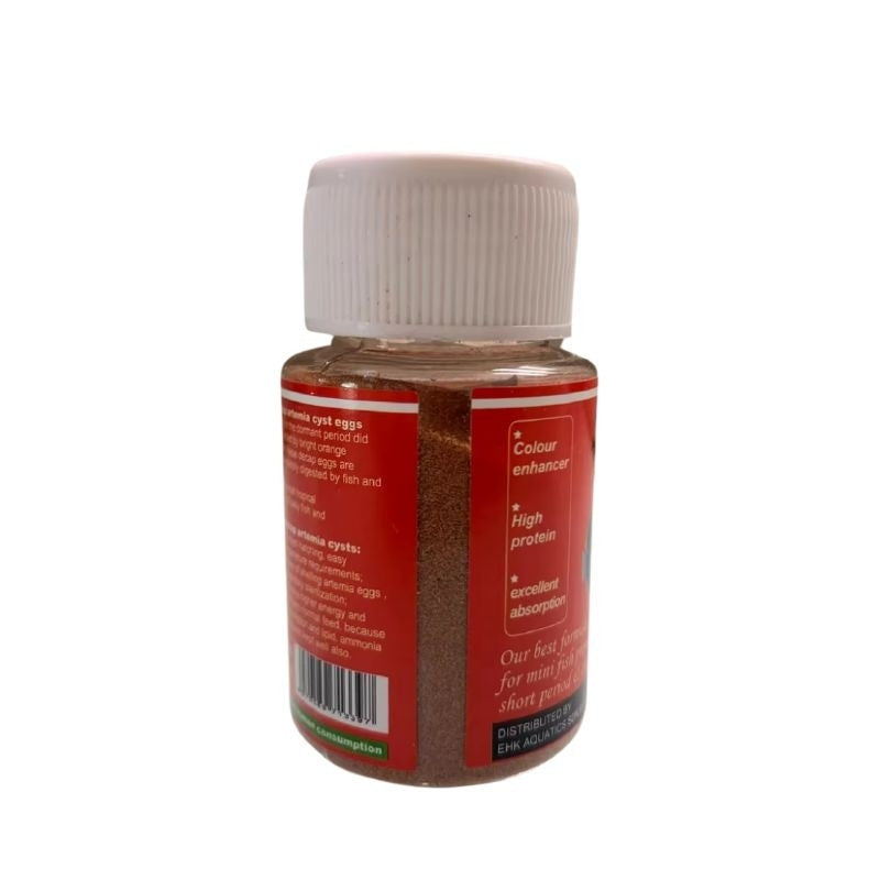 AquaCrown Artemia Decapsulated Brine Shrimp Eggs – bottle back
