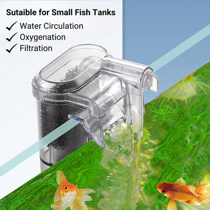 AquaGrace Hang-On Aquarium Filters – waterfall return