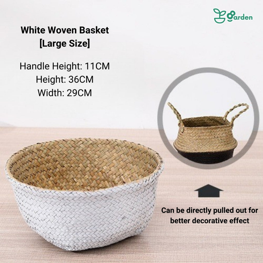 Artificial Indoor Plants & Woven Basket Options – product details view 24