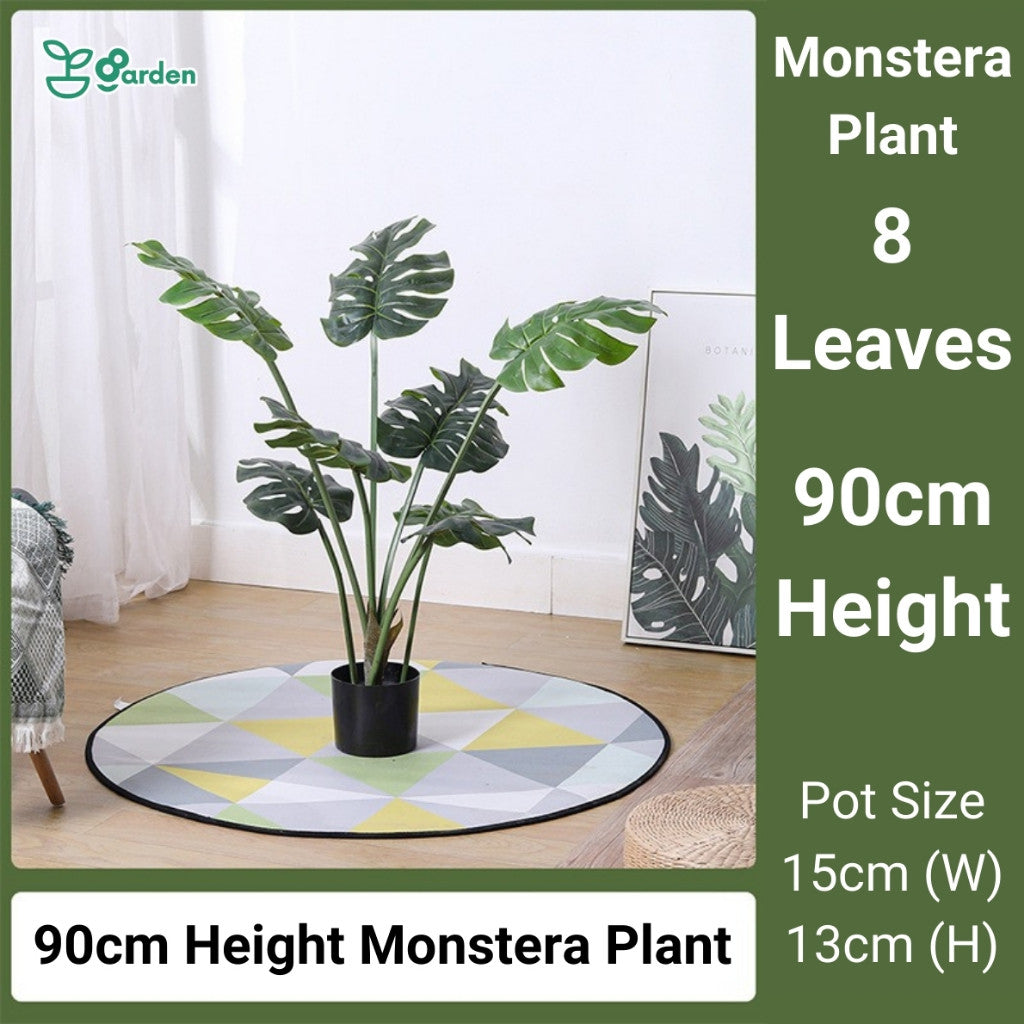 Artificial Indoor Plants & Woven Basket Options – product details view 5