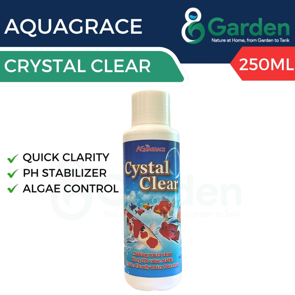 AquaGrace Crystal Clear Aquarium Water Clarifier – product and packaging