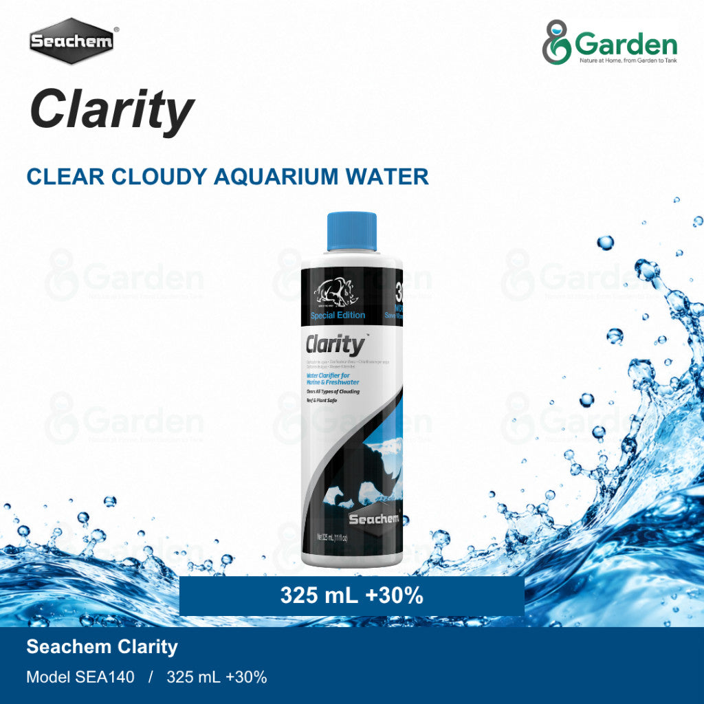 Seachem Clarity Aquarium Water Clarifier – 325 mL – product information