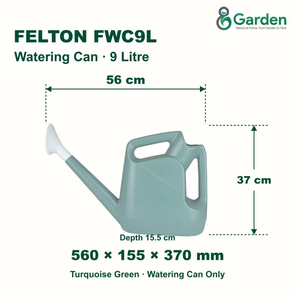 Felton FWC9L 9L Plastic Watering Can – product guide