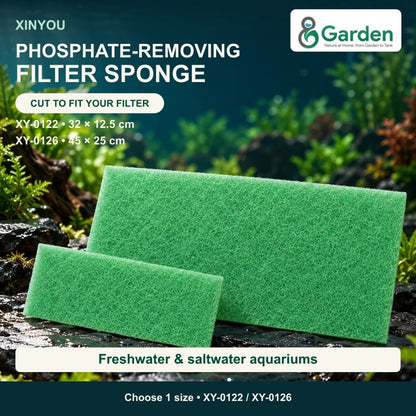 XINYOU Phosphate-Removing Filter Sponge – two sheet sizes