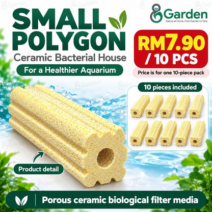 8Garden Ceramic Bio Filter Media – 10 Pieces, Small / Large – product details view 5