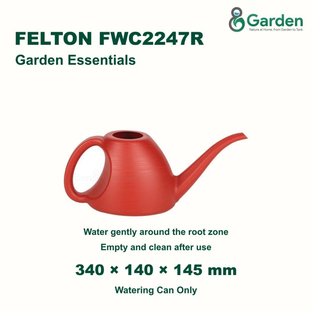 Felton FWC2247R 1.8L Plastic Watering Can – product guide