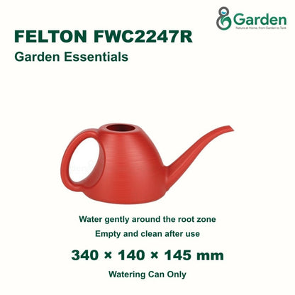 Felton FWC2247R 1.8L Plastic Watering Can – product guide