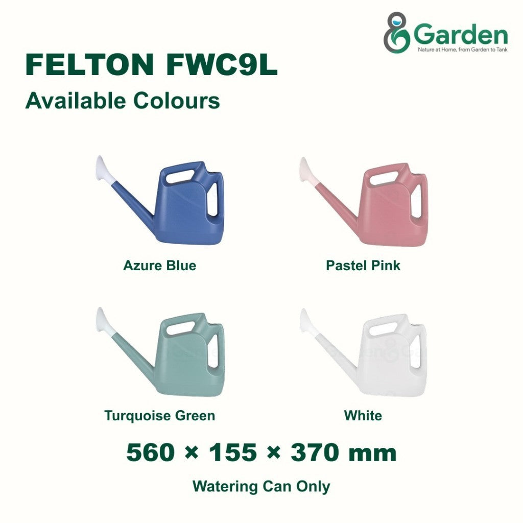 Felton FWC9L 9L Plastic Watering Can – product guide
