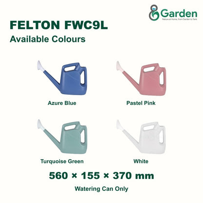 Felton FWC9L 9L Plastic Watering Can – product guide