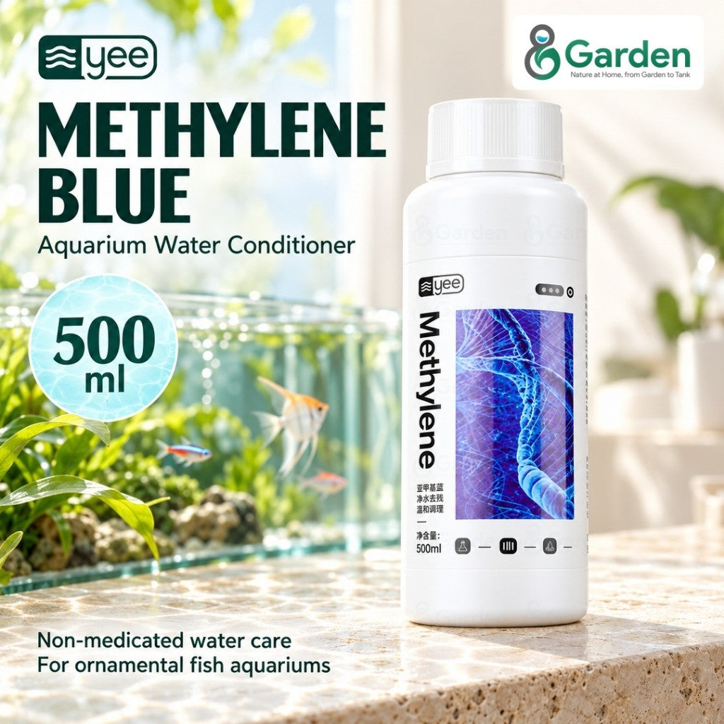 YEE Methylene Blue Aquarium Water Care – 500 mL – product details view 1