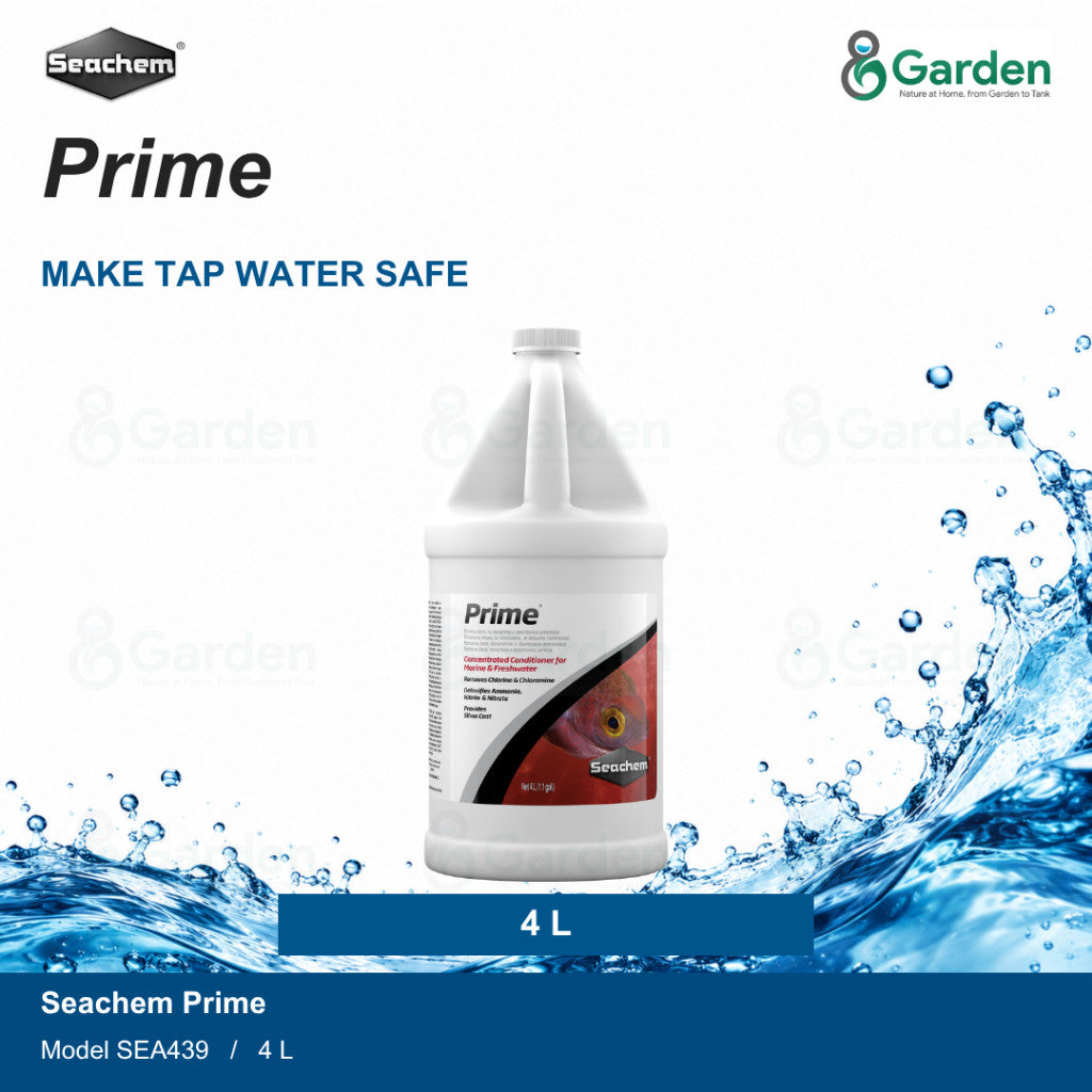 Seachem Prime Aquarium Water Conditioner – 4 L – product information