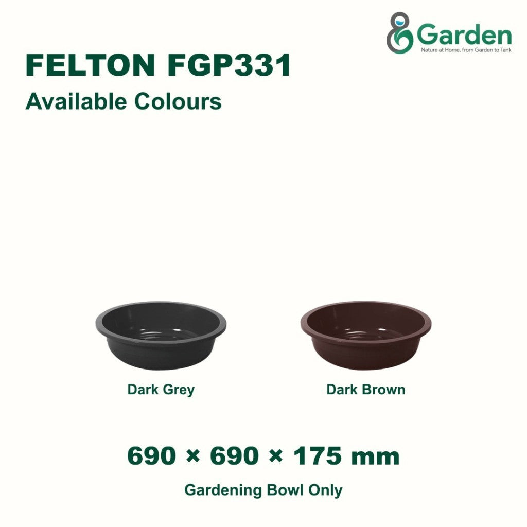 Felton FGP331 Round Plastic Gardening Bowl 69cm – product guide