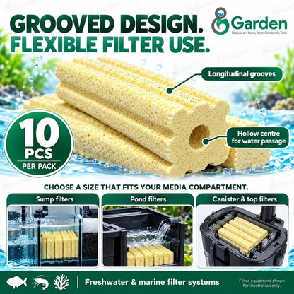 8Garden Ceramic Bio Filter Media – 10 Pieces, Small / Large – product details view 3