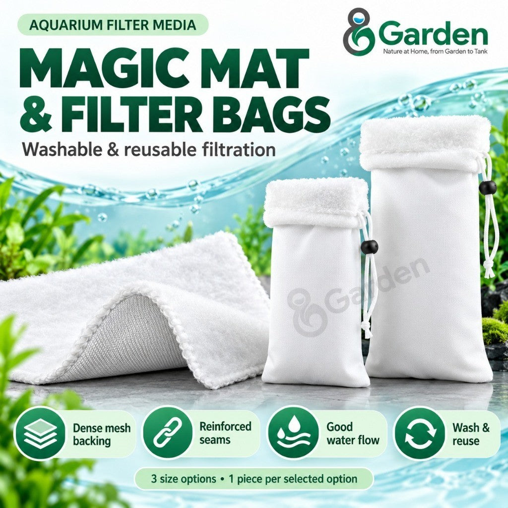 8Garden Magic Filter Mat & Drawstring Filter Bags – mat and bags