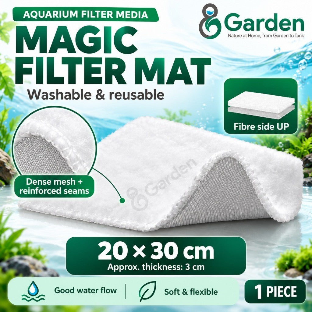 8Garden Magic Filter Mat & Drawstring Filter Bags – 20 × 30 cm mat