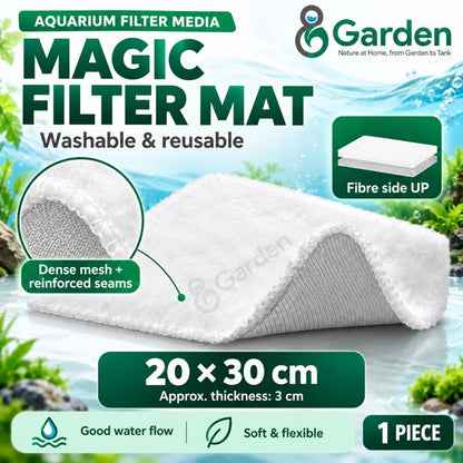 8Garden Magic Filter Mat & Drawstring Filter Bags – 20 × 30 cm mat