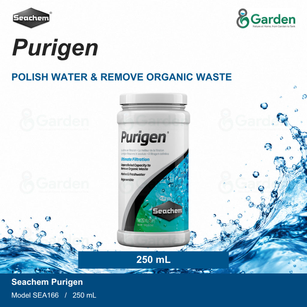 Seachem Purigen Organic Waste Filter Media – 250 mL – product information