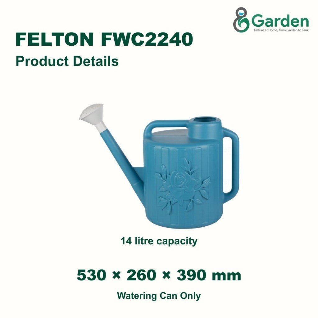 Felton FWC2240 14L Plastic Watering Can – product guide