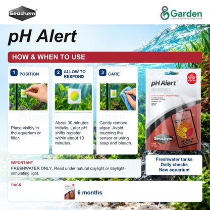 Seachem pH Alert Continuous Freshwater pH Monitor – product information
