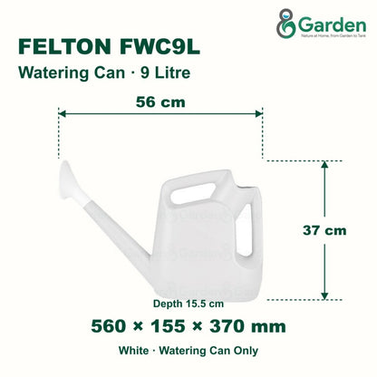 Felton FWC9L 9L Plastic Watering Can – product guide
